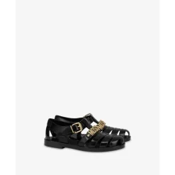 Jellysandaler med bokstavlogo