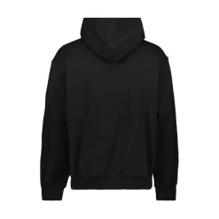 Jersey hettegenser med merketikett