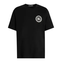 Jersey T-skjorte med merke