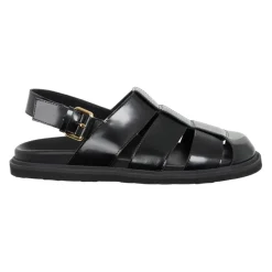 Justerbar Stropp Sporty Sandaler Enkelt Mønster