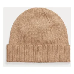 Kamel Melange Ull Beanie Lue