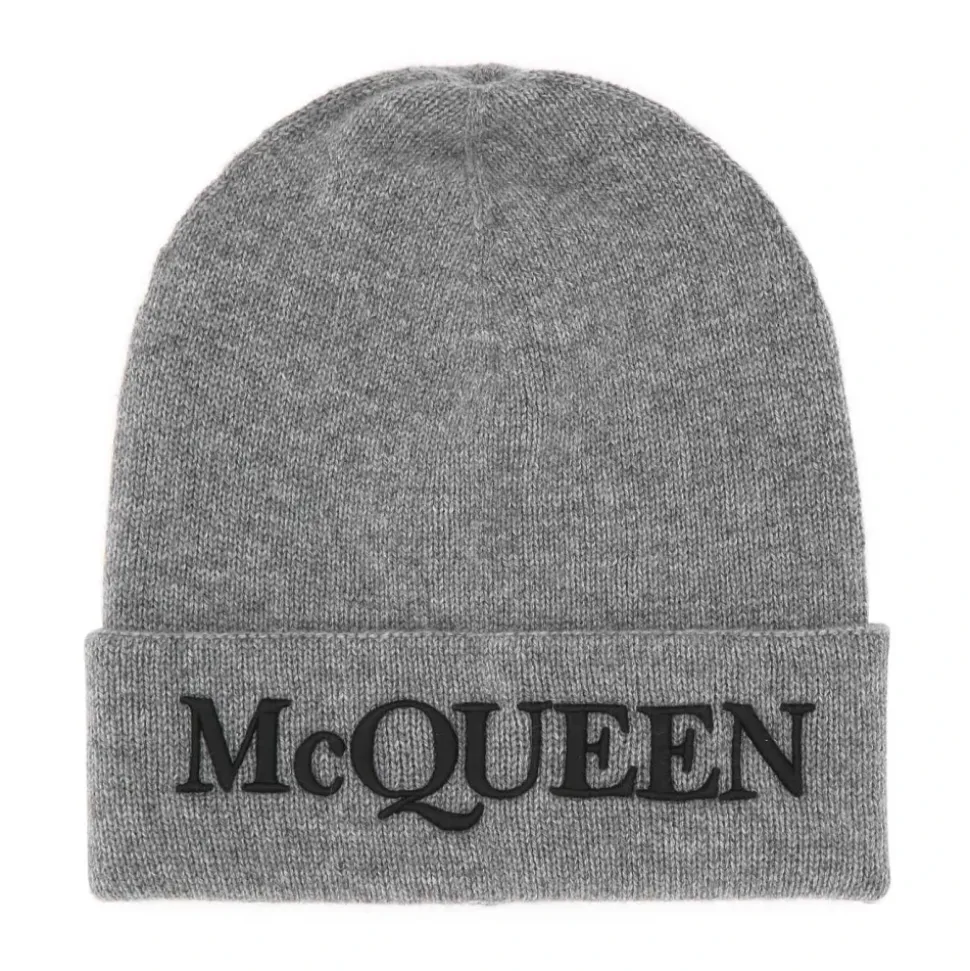 Kasjmir Beanie Lue i Grå