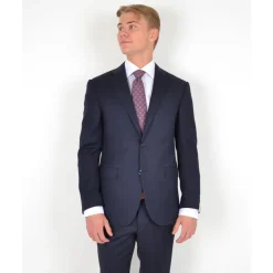 Klassisk Blå Ull Dress