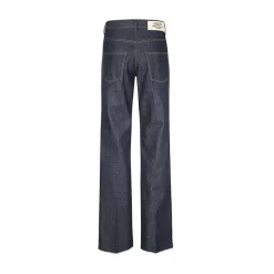 Klassiske denimjeans med kontrastsømmer