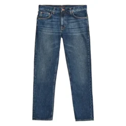 Klassiske Regular Fit Mørkeblå Jeans