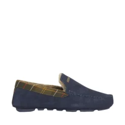Klassisk Mokkasin Tøffel Navy
