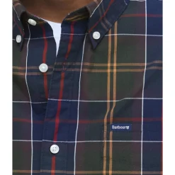 Klassisk Tartan Langarmet Skjorte