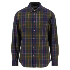 Klassisk Tartan Langarmet Skjorte
