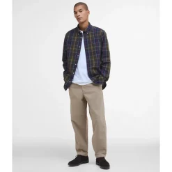 Klassisk Tartan Langarmet Skjorte