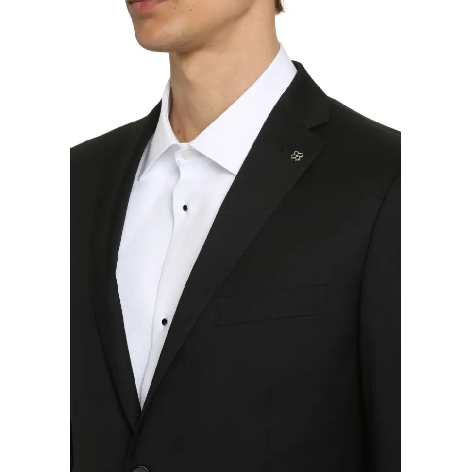 Klassisk todelt dress i jomfruull