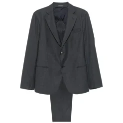 Klassisk ull dress med 2 knapper