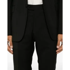 Klassisk ull dress med 2 knapper