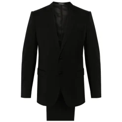 Klassisk ull dress med 2 knapper