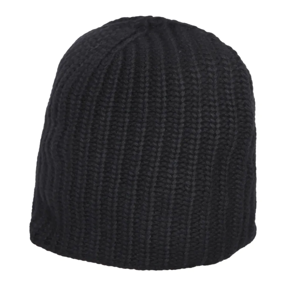 Knitted Logo Patch Beanie