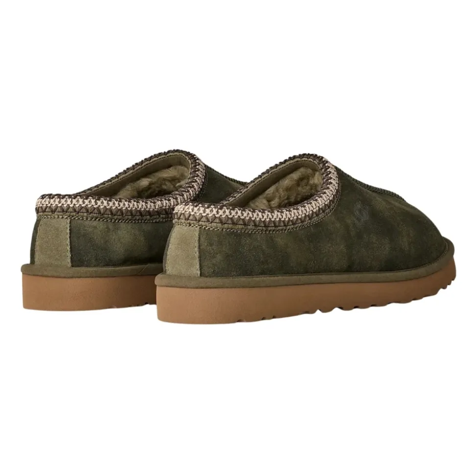 Komfortable Semskede Tøfler i Burnt Olive