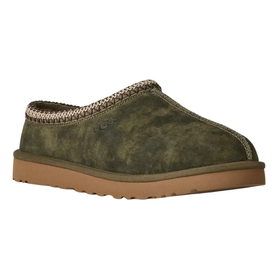 Komfortable Semskede Tøfler i Burnt Olive