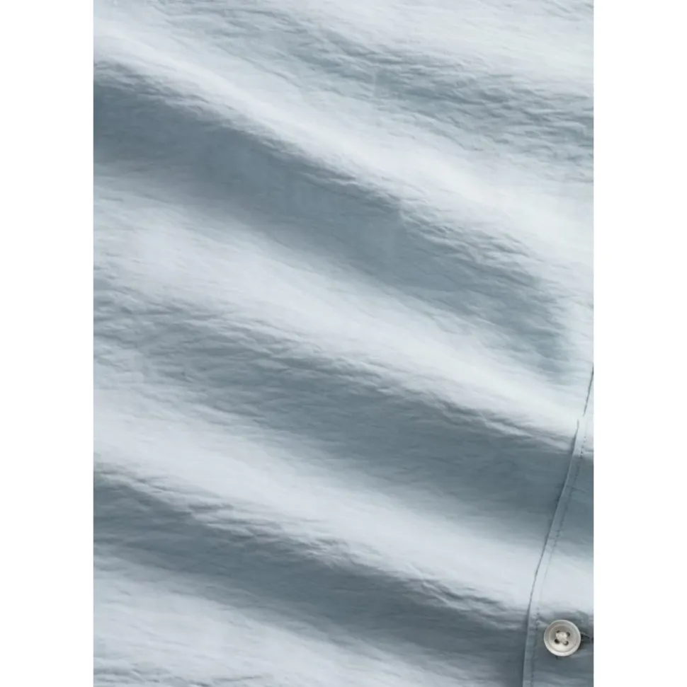 Kortermet Lysblå Skjorter