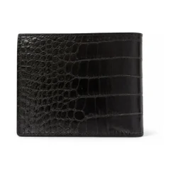 Krokodillemønstret Bifold Lommebok