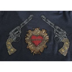 Krystallhjerte Pistol Pullover Genser