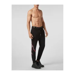 Krystall Logo Joggebukse Svart