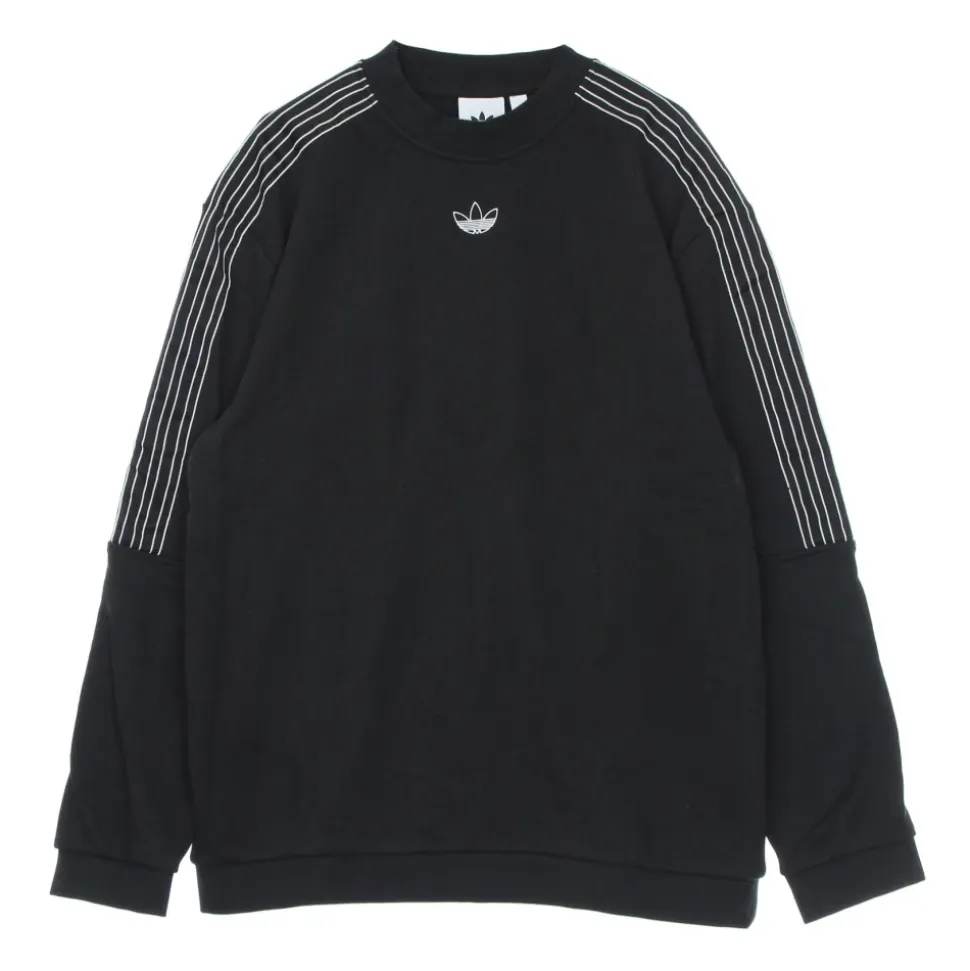 Lett Crewneck-genser med logo
