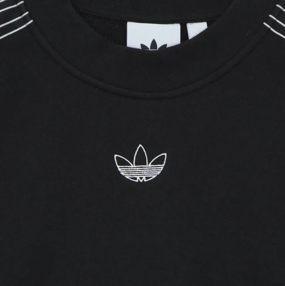 Lett Crewneck-genser med logo