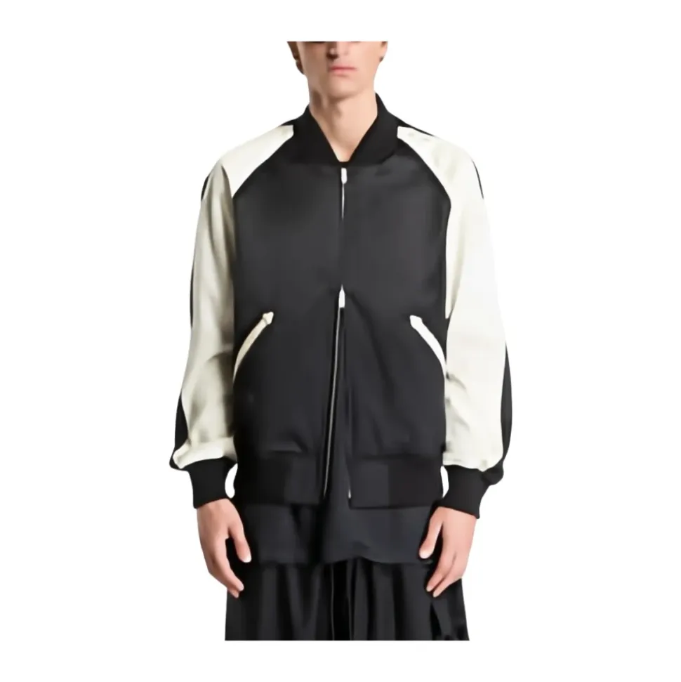 Liquid Logo Satin Souvenir Jacket