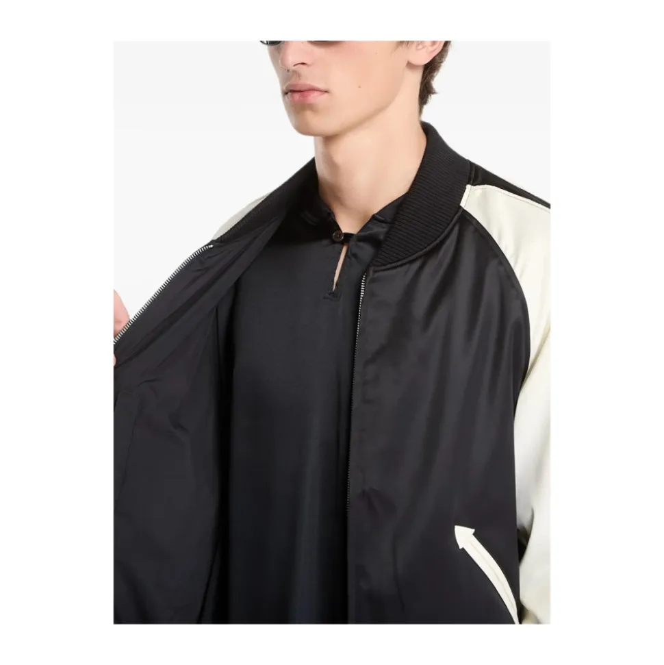 Liquid Logo Satin Souvenir Jacket