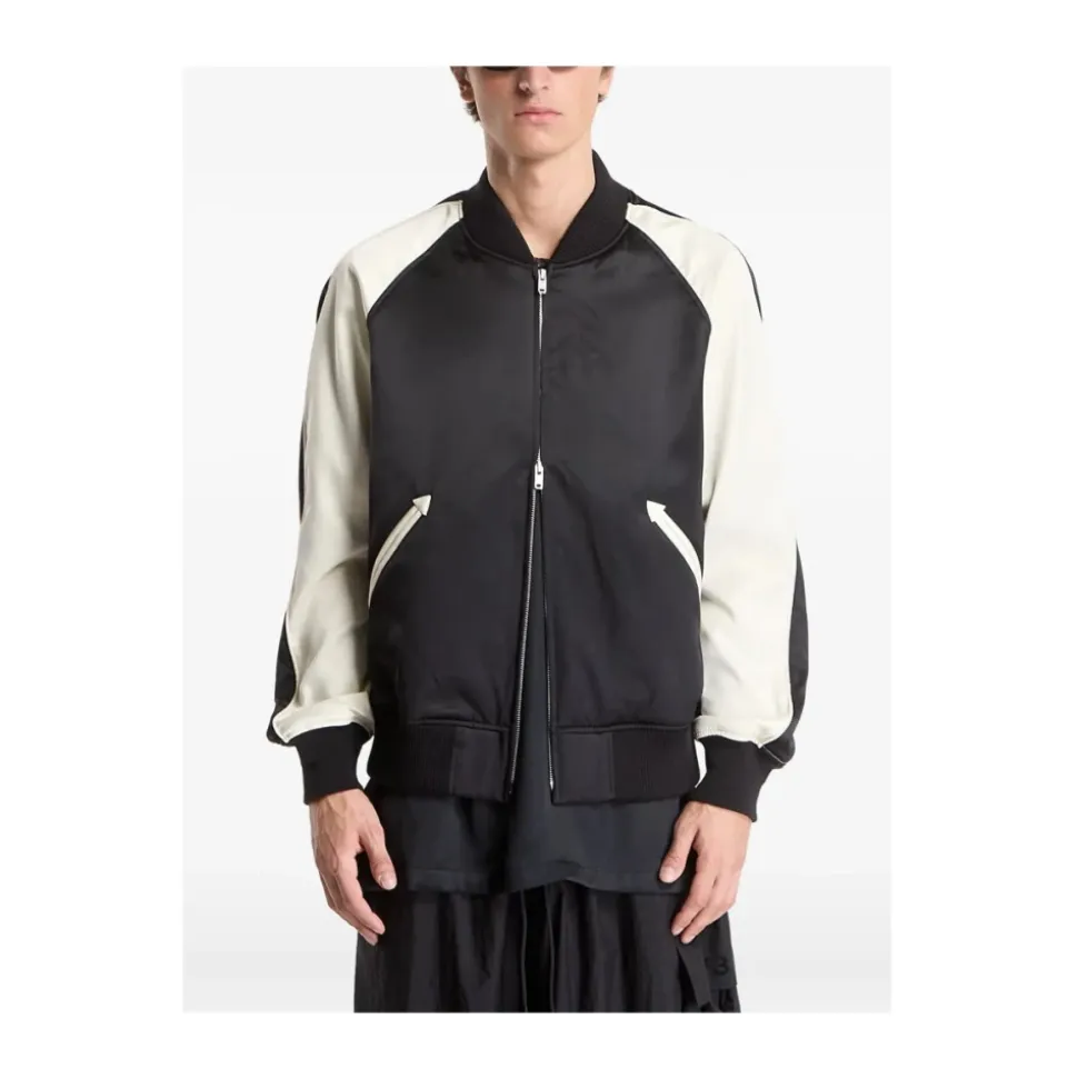 Liquid Logo Satin Souvenir Jacket