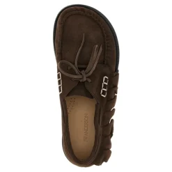 Loafer Ruffle Suede Båtsko