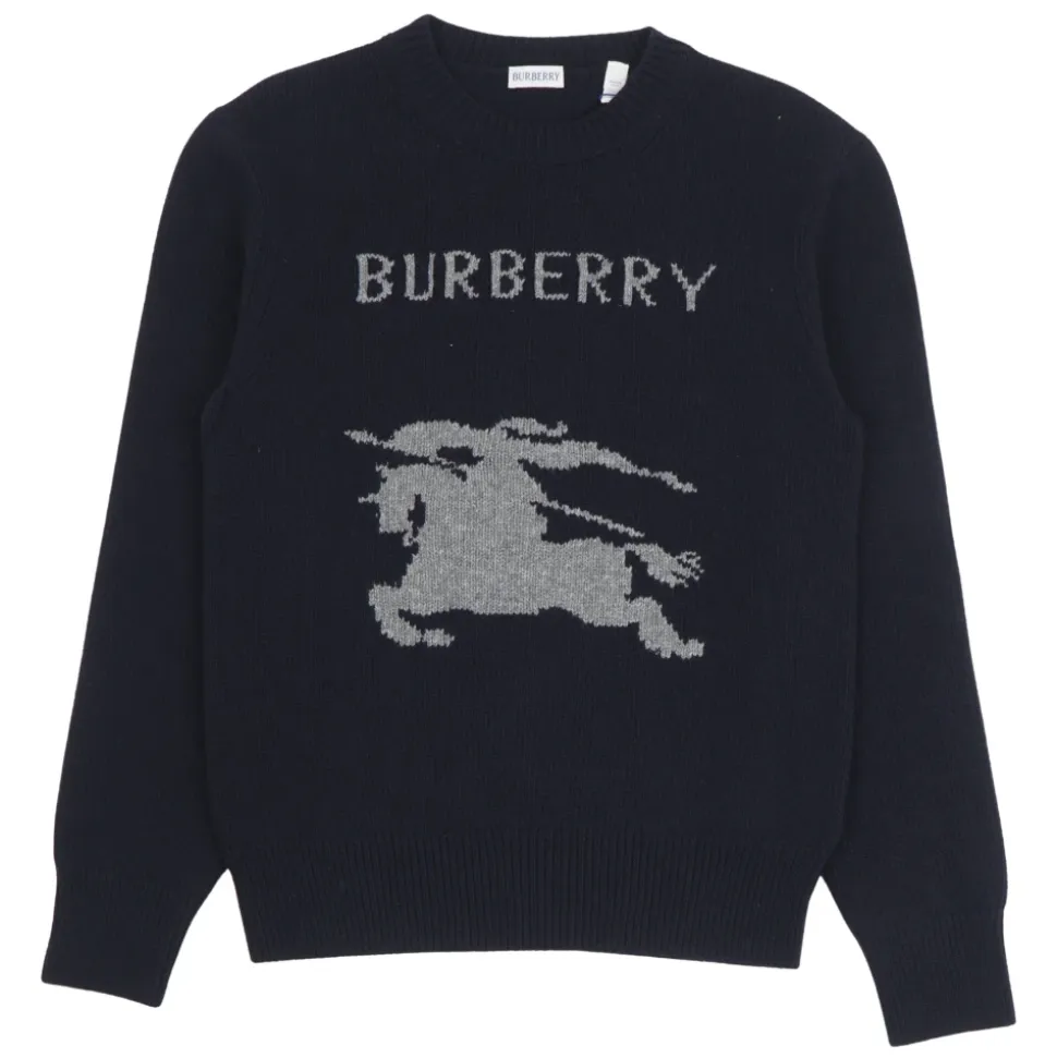Logo Detail Crewneck Sweater