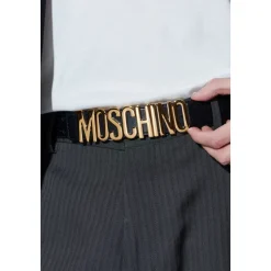 Logo Lettering Calfskin Belt