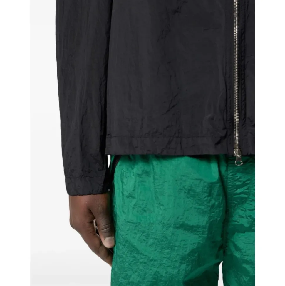 Logo Patch Zip Jacket