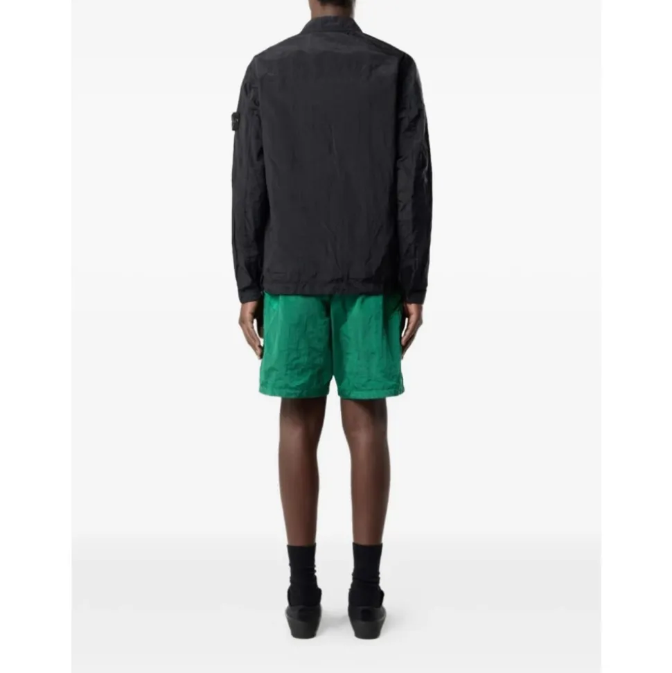 Logo Patch Zip Jacket