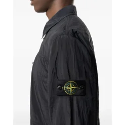 Logo Patch Zip Jacket