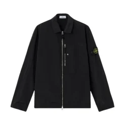 Logo Patch Zip Jacket