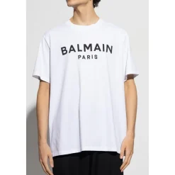 Logo Print Crewneck T-skjorte