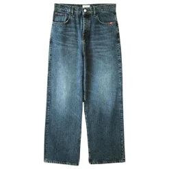 Loose-fit jeans med vide ben