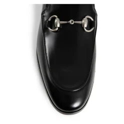 Lær Horsebit Loafers