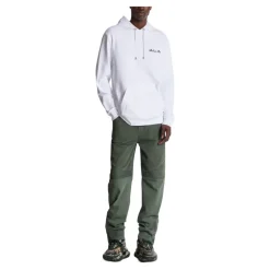 Løstsittende denim og jersey jeans