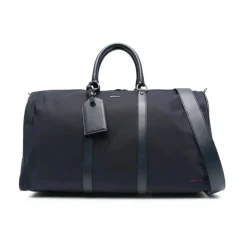 Luksuriøs Blå Weekendbag for Menn