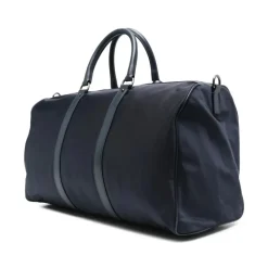 Luksuriøs Blå Weekendbag for Menn
