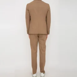 Luksuriøs Ullblanding Enkeltspent Dress