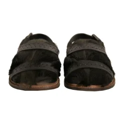 Luksus Hår Kalv Sandaler Modell
