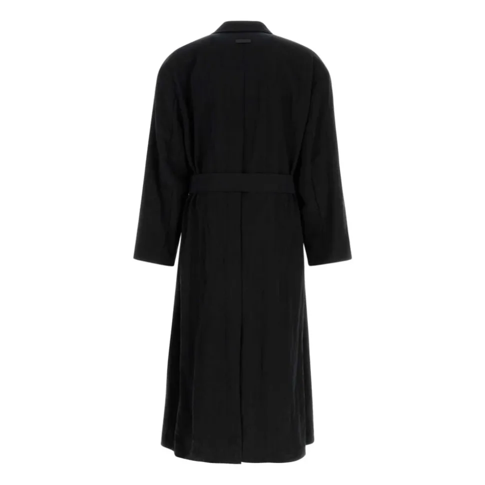 Lyocell Blend Trench Coat
