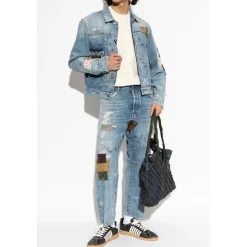 Medium Wash Kawaii Jeans