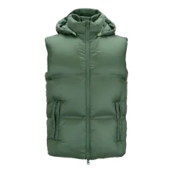Menns Glidelås Puffer Vest
