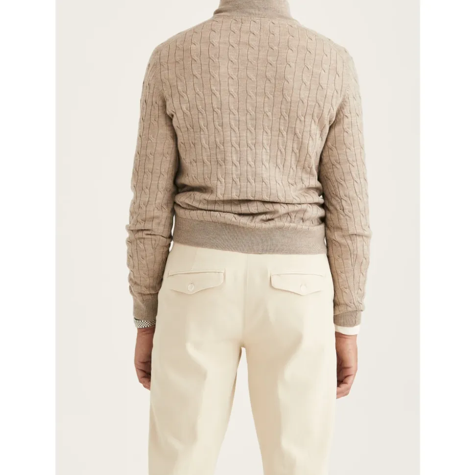 Merino Cable John Zip-genser/jakke