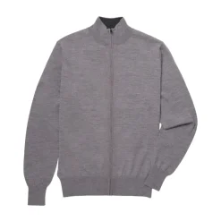 Merinoull Cardigan med Glidelås