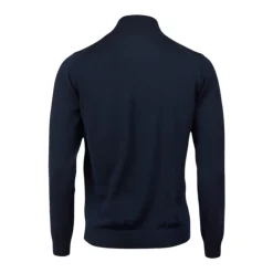Merino Wool Zip Cardigan